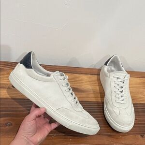 G. Brown Men’s Leather Suede Lace-Up Sneakers Size 10.5